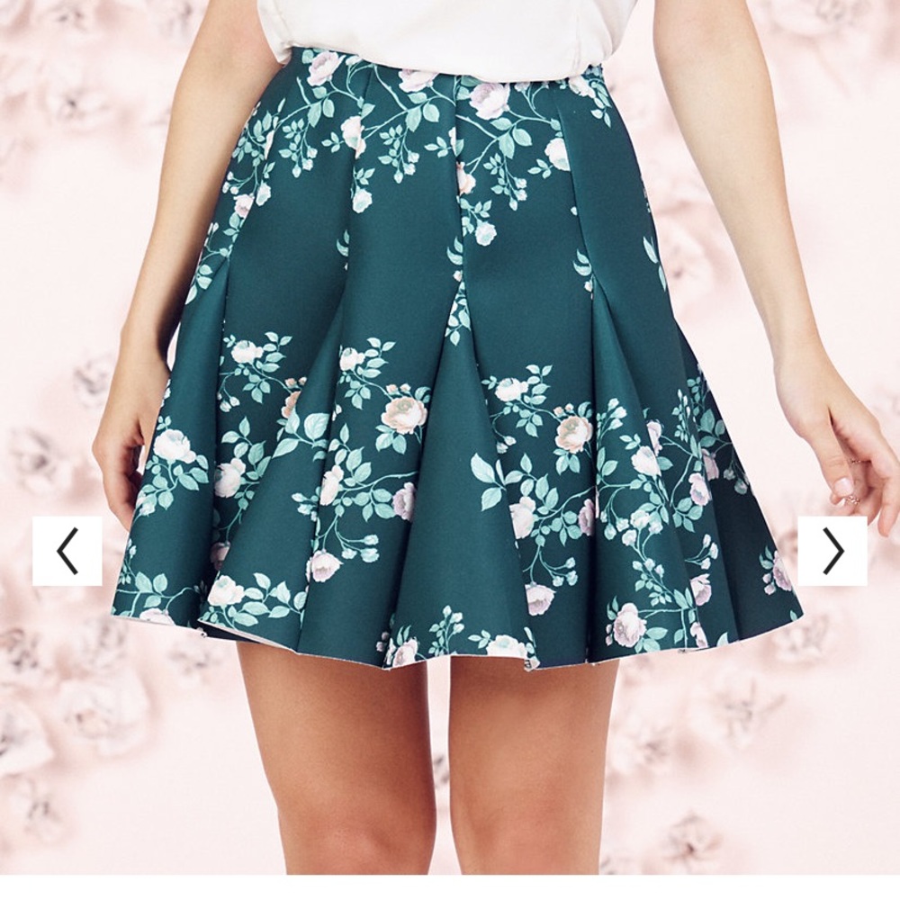 Floral skirt